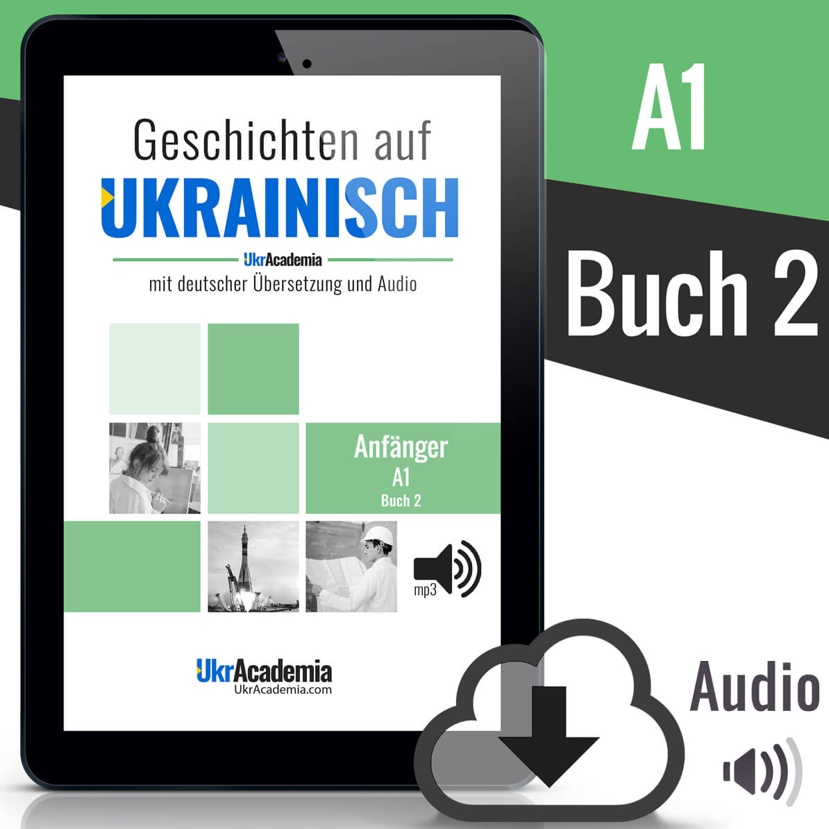 Geschichten auf Ukrainisch: Niveau A1- Buch 2 (Ebook)