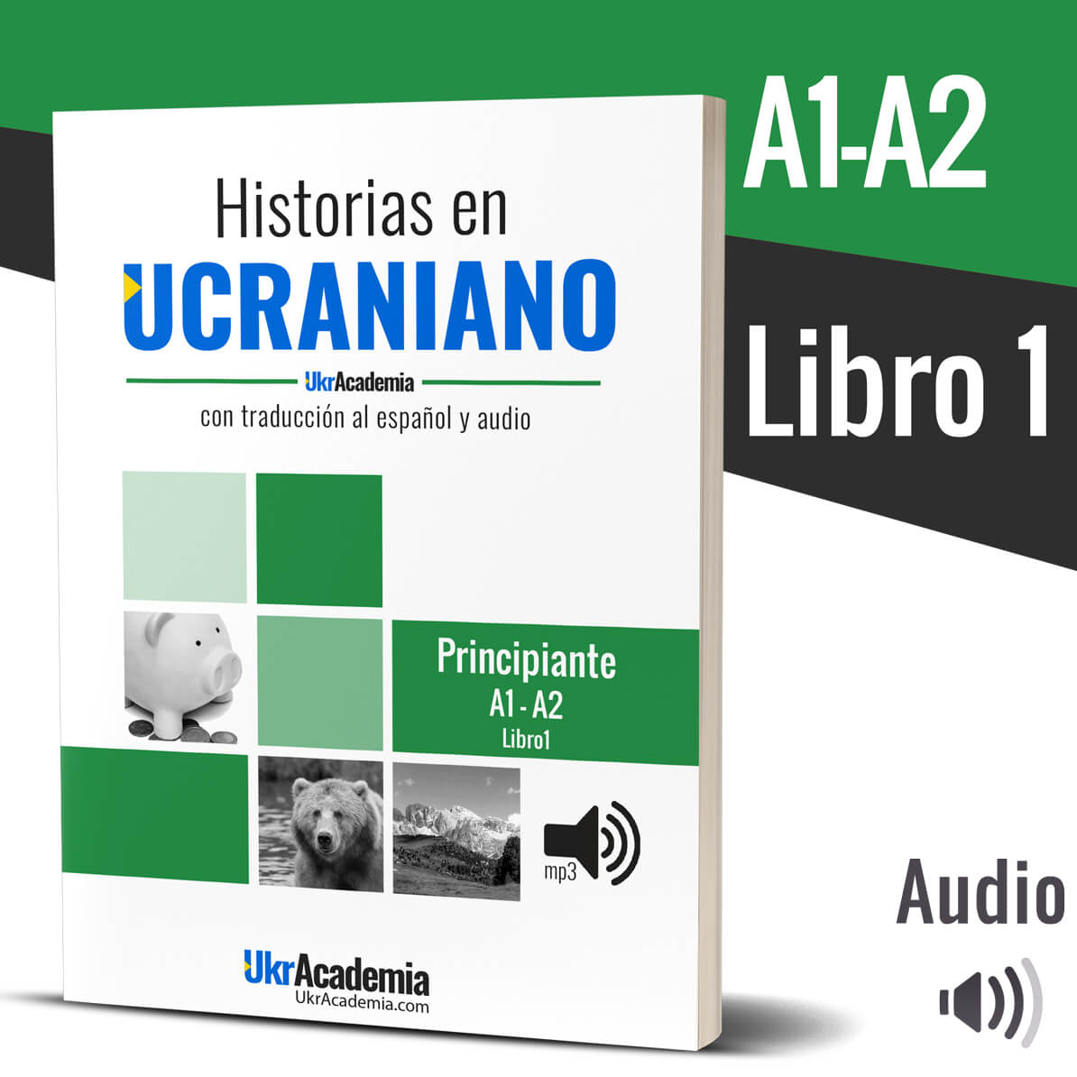 Historias en ucraniano: Nivel A1-A2 – Book 1 (papel)