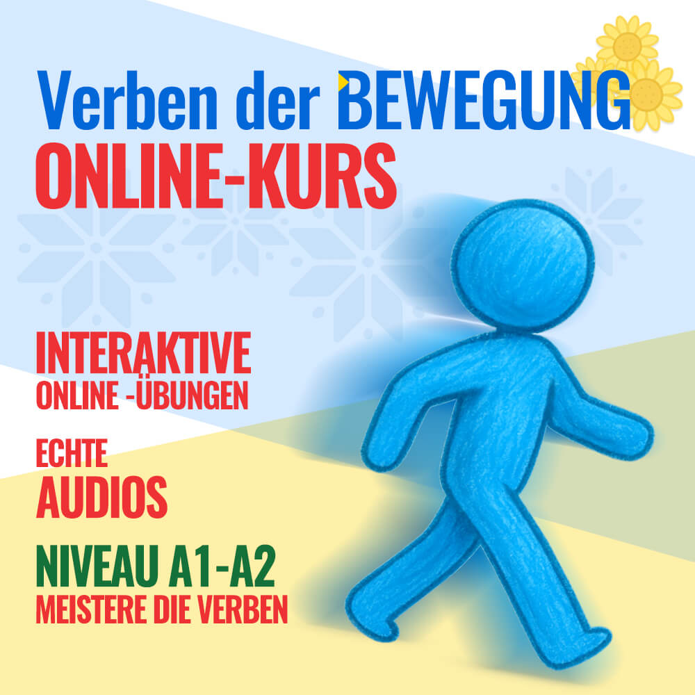 Ukrainische Verben der Bewegung: Onlinekurs – Niveau A1-A2